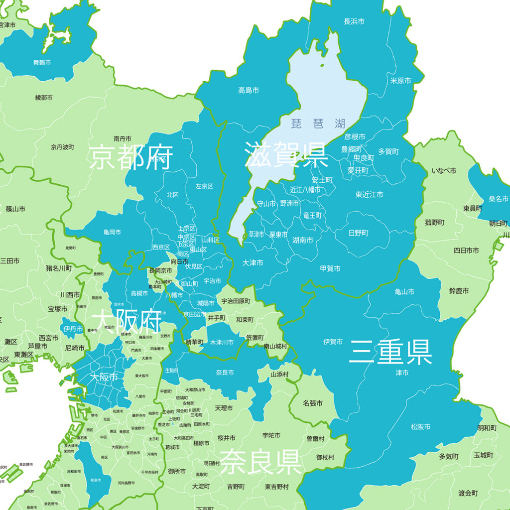 各地域からの来院実績（2024年10月時点）